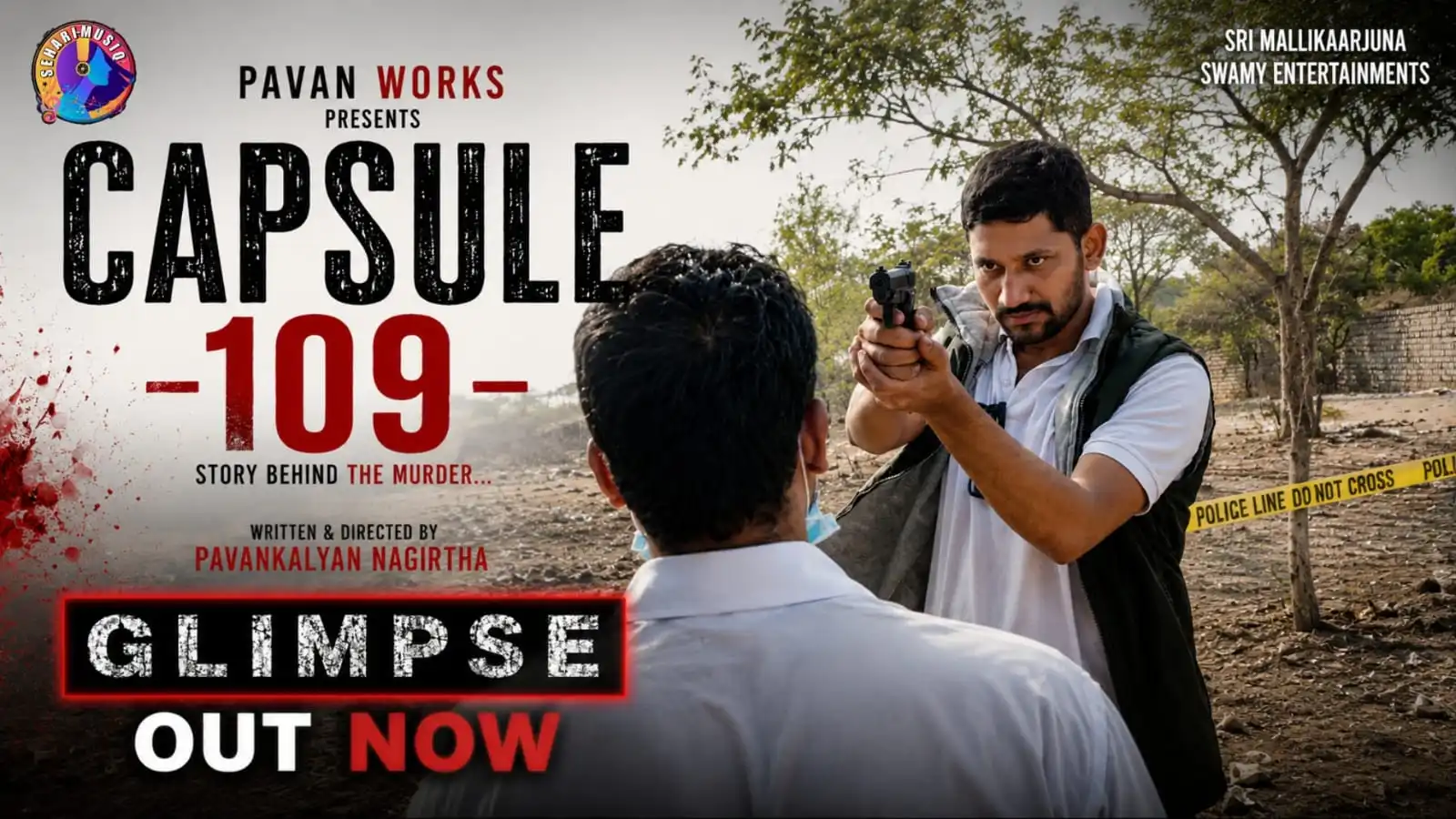 Capsule 109 Official Glimpse Released on July 16: Pavankalyan Nagirtha's Debut Crime Thriller Leaves Audiences Curious