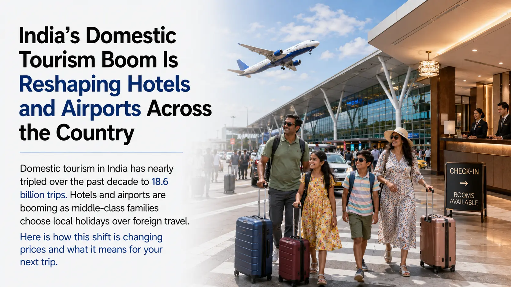 India's Domestic Tourism Boom Is Reshaping Hotels and Airports Across the Country