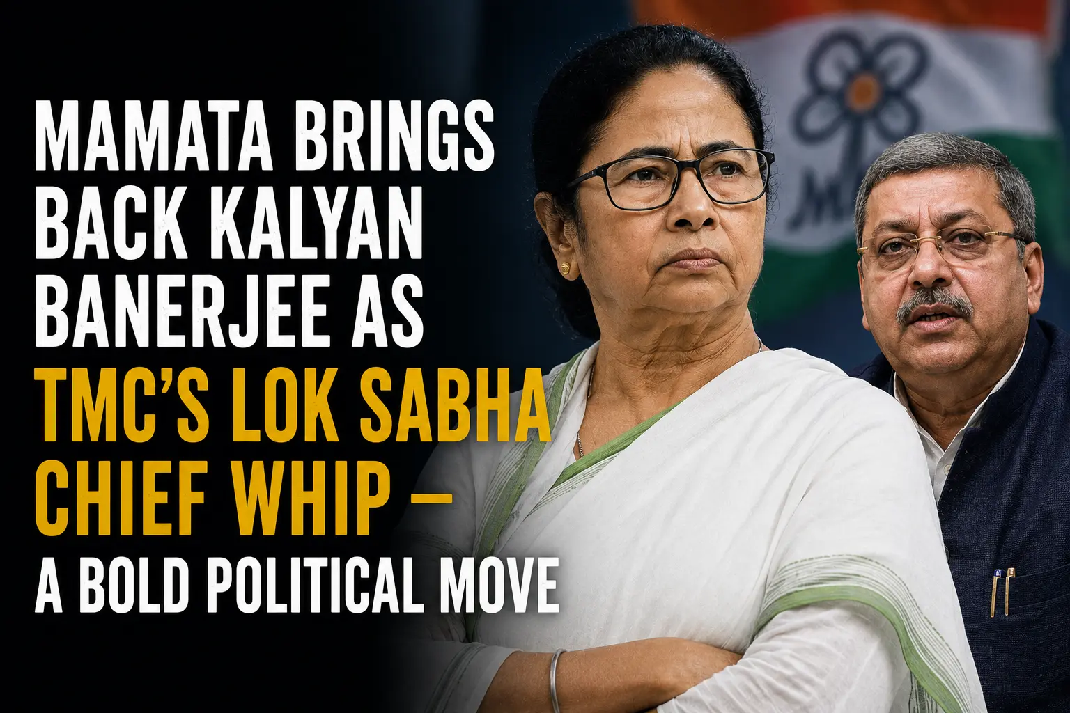 Mamata Brings Back Kalyan Banerjee as TMC's Lok Sabha Chief Whip — A Bold Political Move