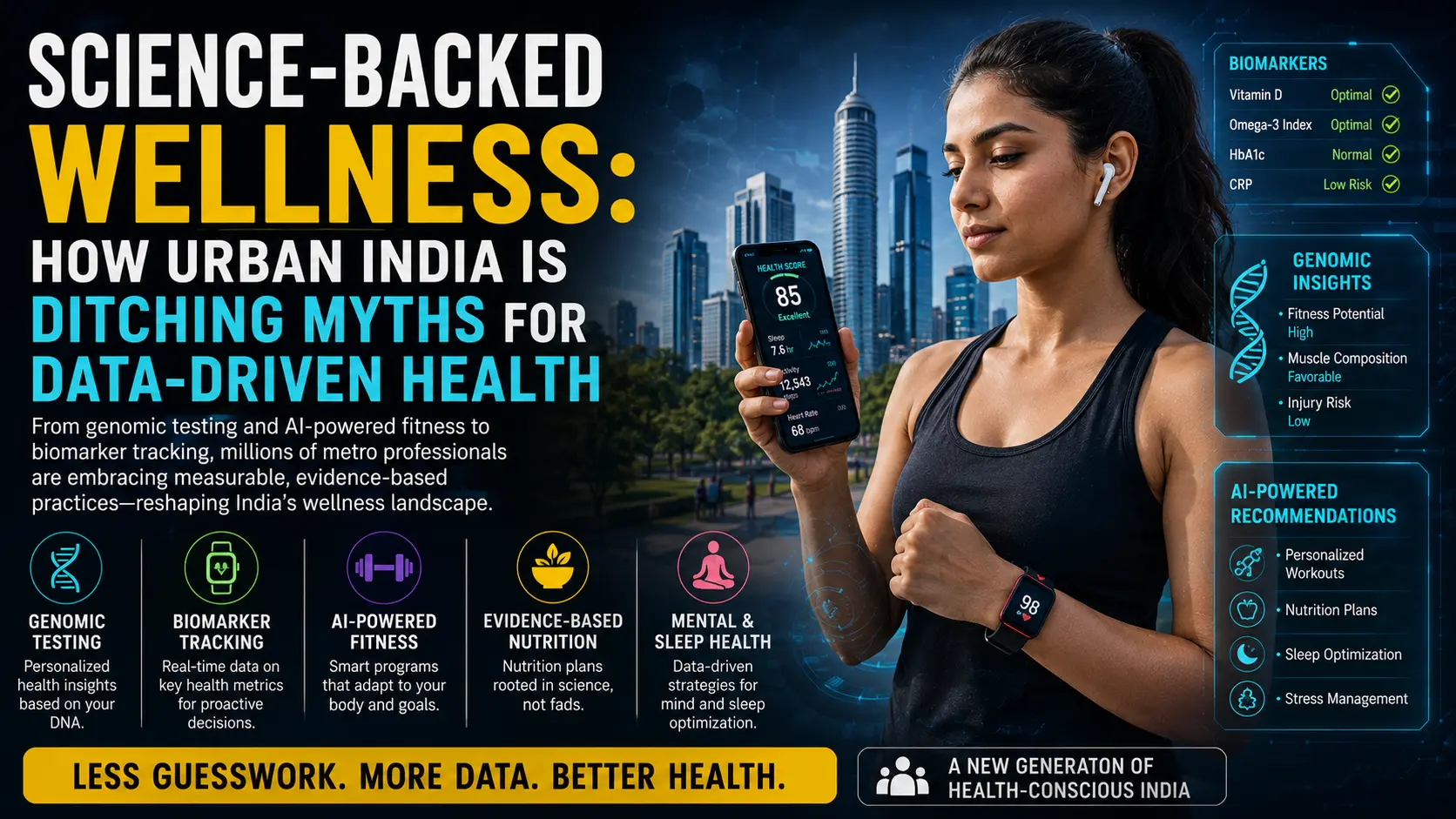 Science-Backed Wellness: How Urban India Is Ditching Myths for Data-Driven Health