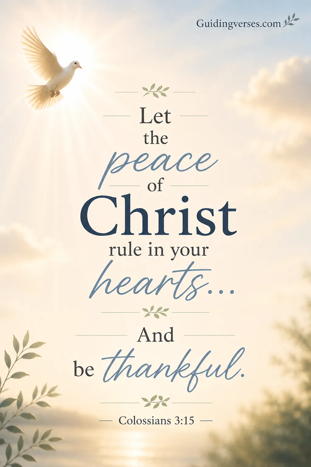 Colossians 3:15