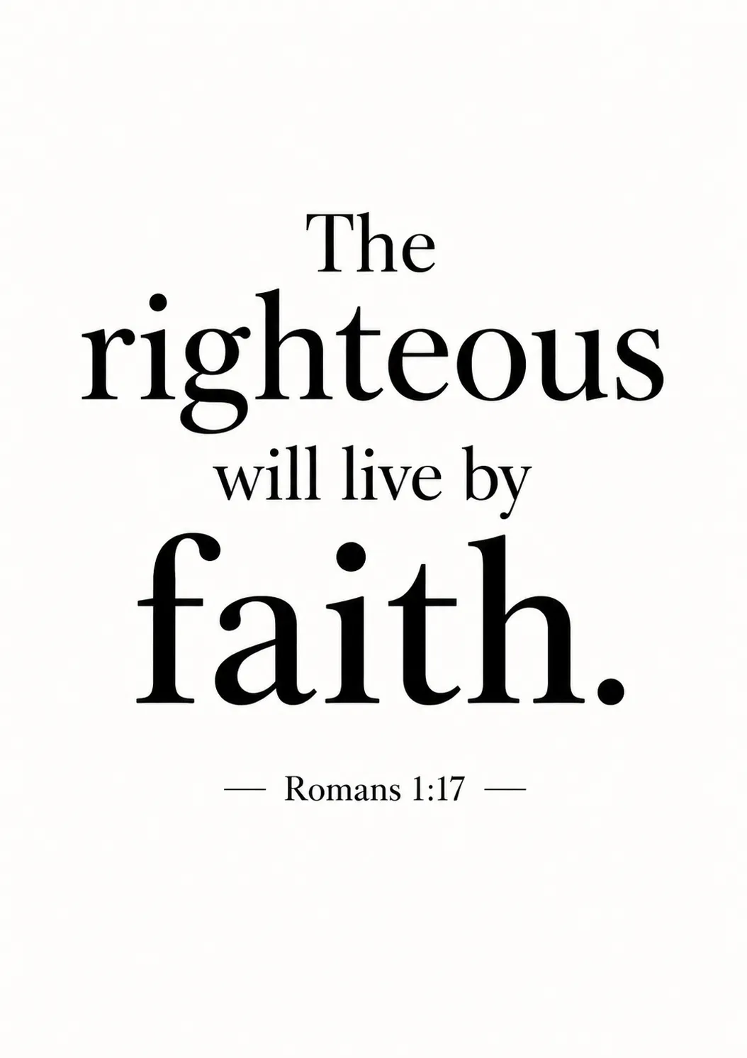 Romans 1:17