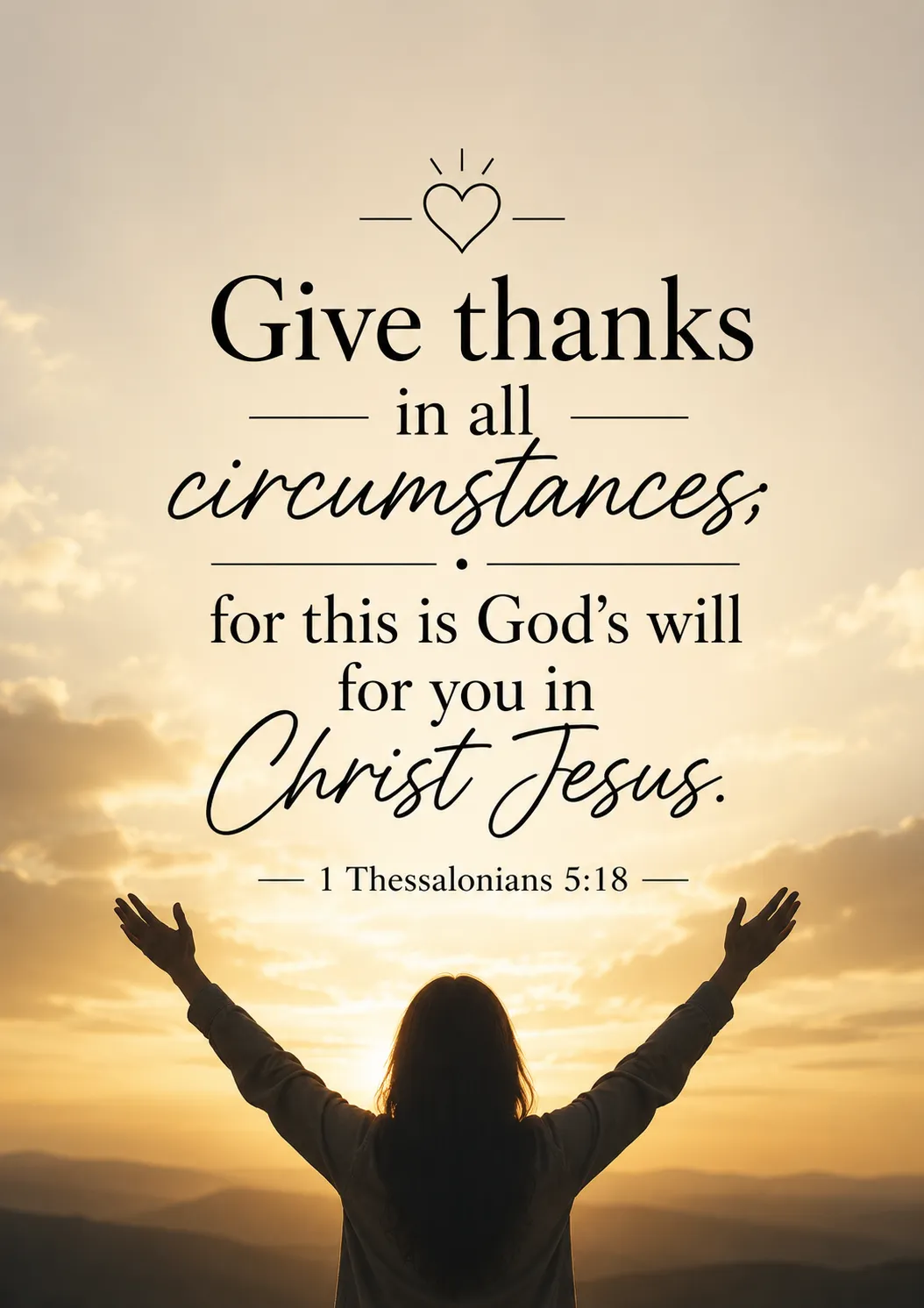 1 Thessalonians 5:18