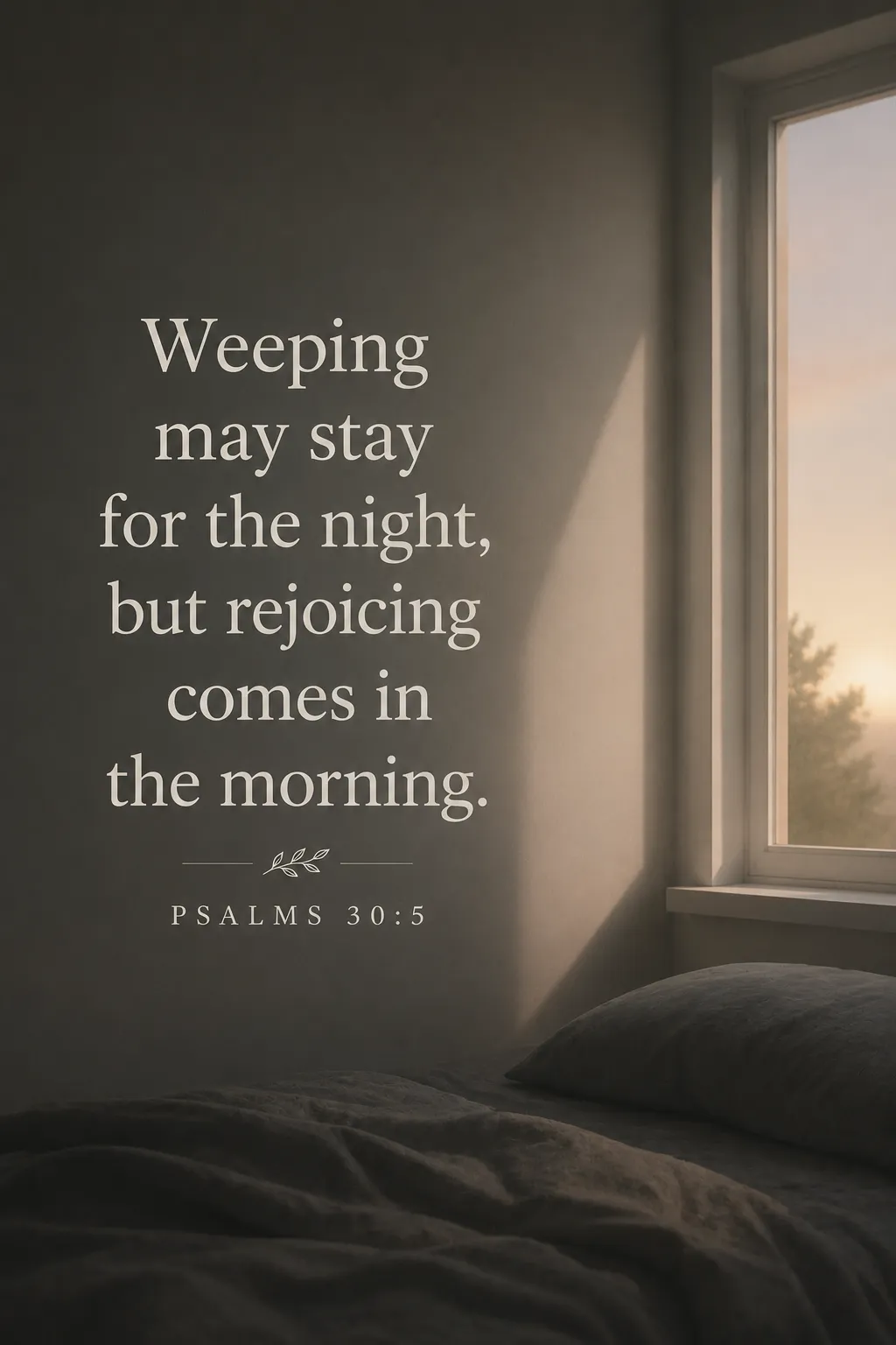 Psalms 30:5