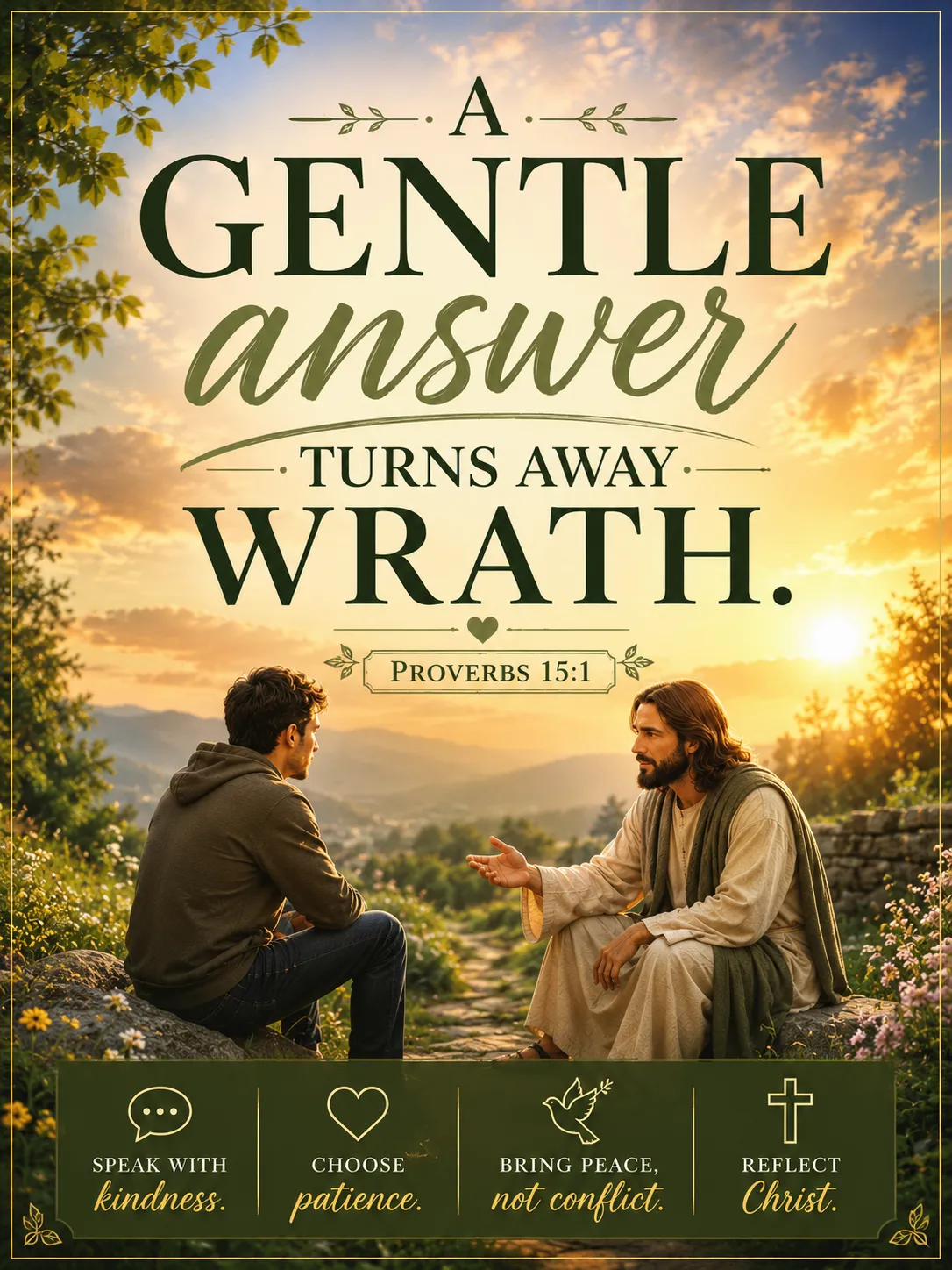 Proverbs 15:1
