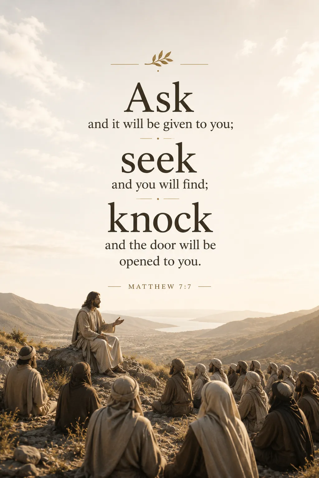 Matthew 7:7