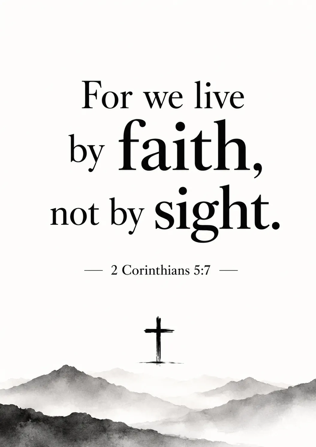 2 Corinthians 5:7