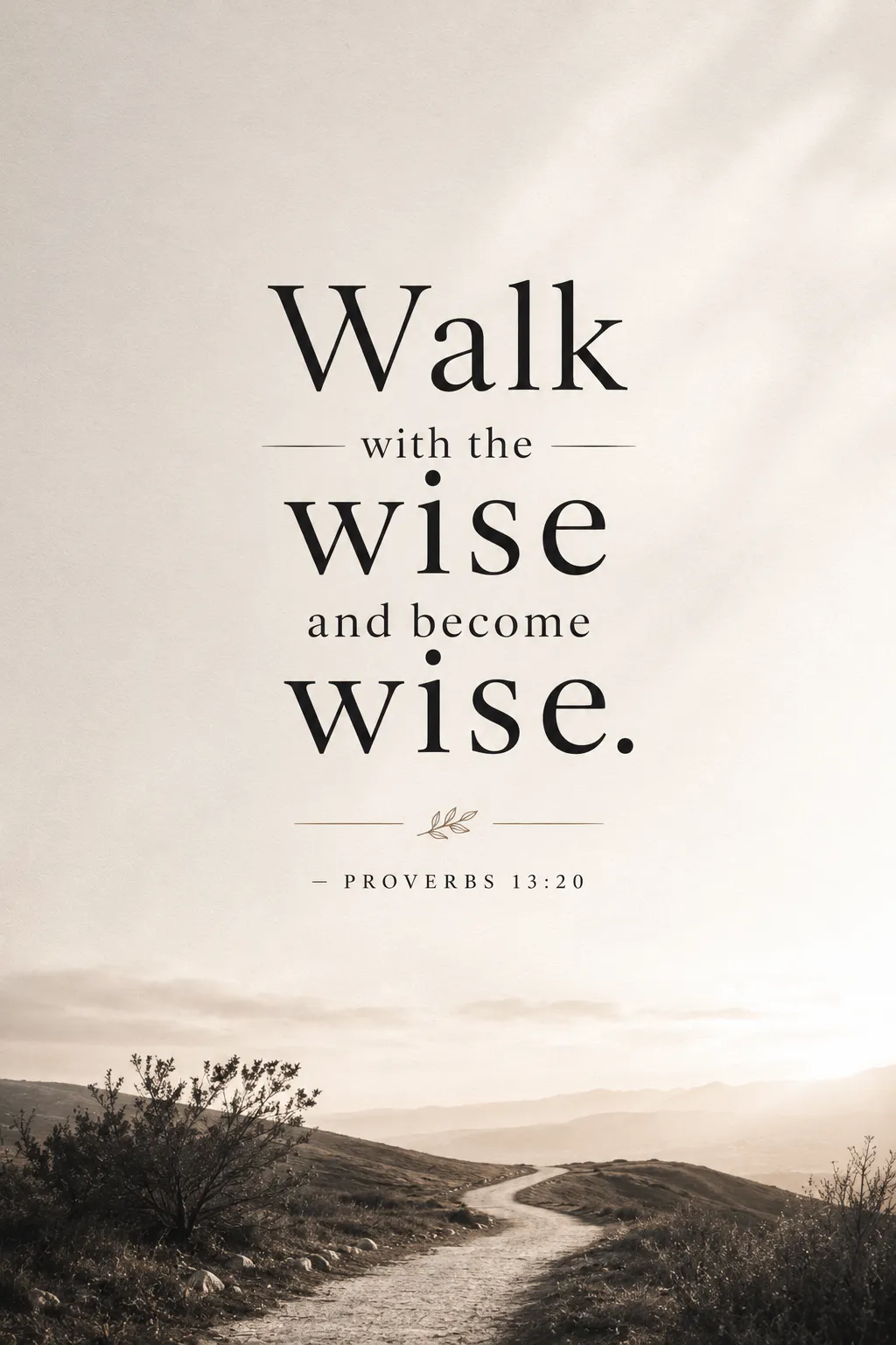 Proverbs 13:20