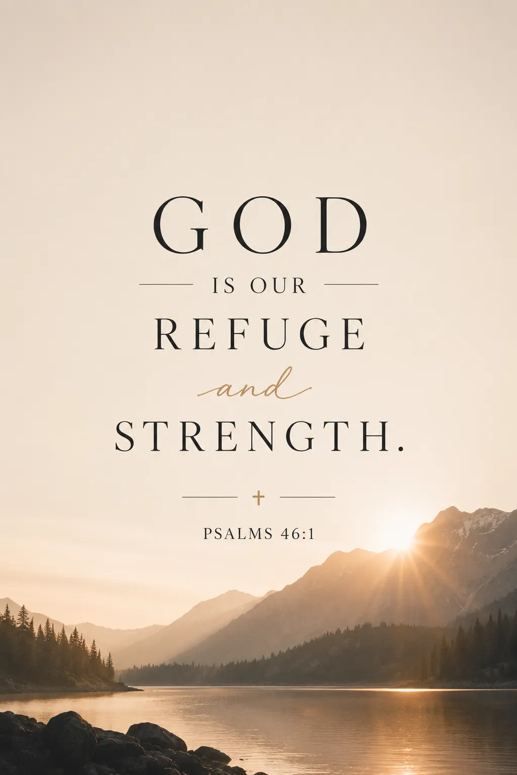 Psalms 46:1